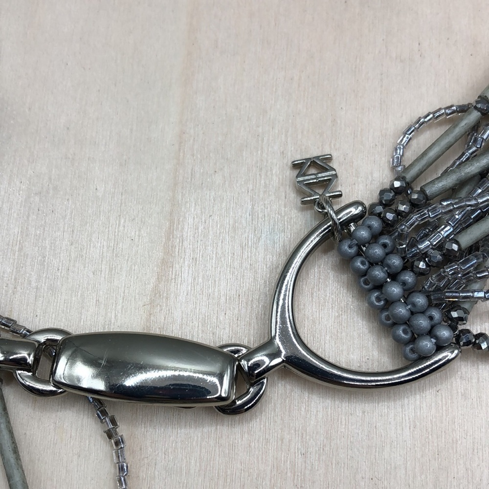 Statement Style Multi Layer Draped Waterfall Bead… - image 4